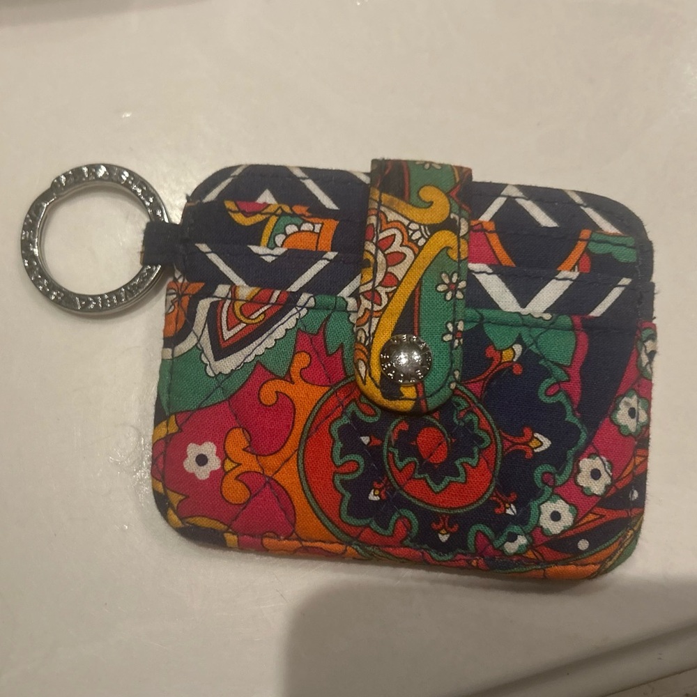 Vera Bradley Multicolor Key & Card Holder